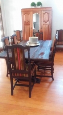 Adam Bede Solid Mahogany Dining Table And Chairs | Pretoria East ... Adam Bede Solid Mahogany Dining Table And Chairs | Pretoria East ...