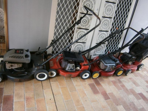 5x Petrol Mowers 1 Deutscher Mower H26 Junk Mail 5x Petrol Mowers 1 Deutscher Mower H26