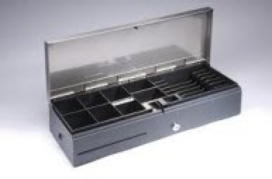 Flip Top Cash Drawer Ec 460 With Texture Stainless Steel Top Junk