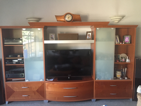 Itallian Imported Wall Unit - Rosewood vaneered | Junk Mail Itallian Imported Wall Unit - Rosewood vaneered | Junk Mail