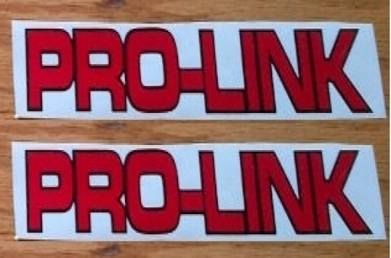 Pair of honda swingarm prolink decals stickers Pair of honda swingarm prolink decals stickers