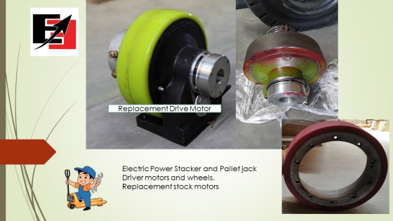 Stacker and pallet jack drive motor Stacker and pallet jack drive motor
