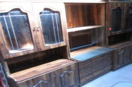 3pc Wooden Wall Unit | Junk Mail 3pc Wooden Wall Unit | Junk Mail