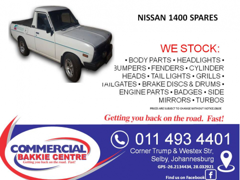 Nissan 1400 New Spares Junk Mail Nissan 1400 New Spares