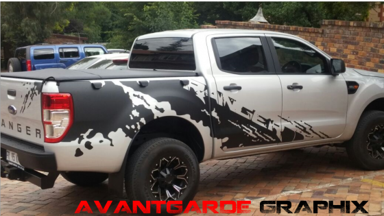 Ford Ranger And Raptor Stickers In Silver And Matte Black Junk Mail