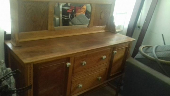 English Oak Side Board Server English Oak Side Board Server