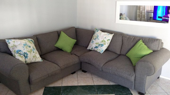 Beautiful L Shaped Lounge Suite Only 4months Old Junk Mail