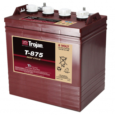Trojan T875 8volt 170ah Golf Cart Battery – Maiden Electronics Trojan T875 8volt 170ah Golf Cart Battery – Maiden Electronics
