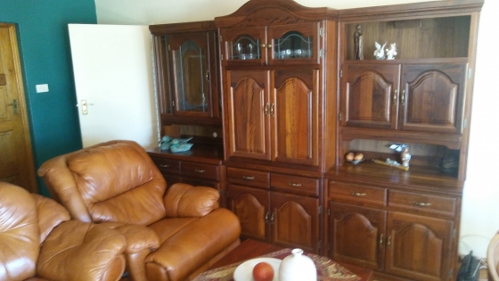 Solid Imbuia wall unit | Junk Mail Solid Imbuia wall unit | Junk Mail