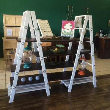 Ladder Shelving / Wall unit | Junk Mail Ladder Shelving / Wall unit | Junk Mail