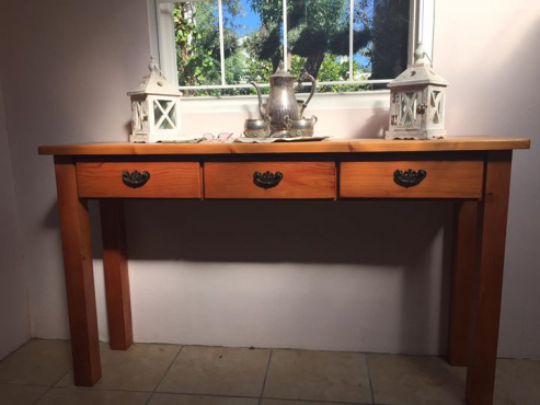 Reclaimed Oregon Pine Entrance Hall Table Junk Mail Reclaimed Oregon Pine Entrance Hall Table