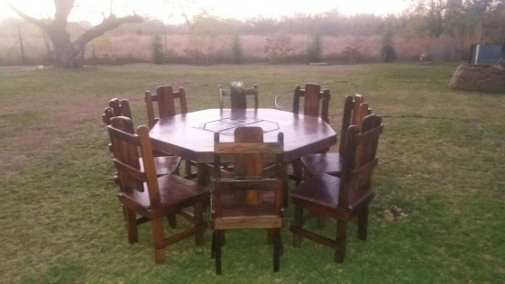 8 Seater Sleeperwood DiningRoom Suite For Sale 8 Seater Sleeperwood DiningRoom Suite For Sale