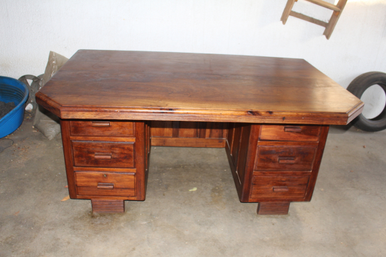 1930 S Solid Black Walnut Bankers Desk Junk Mail 1930 S Solid Black Walnut Bankers Desk
